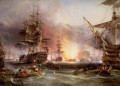 Das Bombardement von Algier Kriegsschiff Seeschlacht